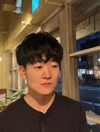 パーマ コーディアルヘア所属・メンズカット パーマRISAのヘアスタイル