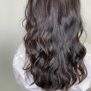 ロング カラー ヘアアレンジ HAIRSALONLOOP所属・川上 麻梨阿のヘアスタイル