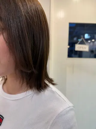 ミディアム HAIR CARE DHK所属・坪森 野々香のヘアスタイル