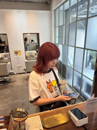 ミディアム ブリーチ無しダブル カラー特化/🫧中村のヘアスタイル