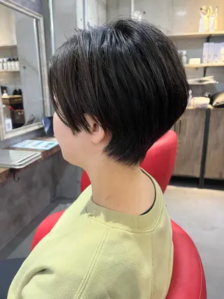 ショート 駅チカ【ali'i】 アリイ花崎友美☘のヘアスタイル