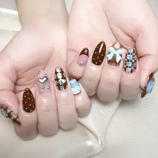 メンズ ネイル Nail salon 木にいるのネイルデザイン