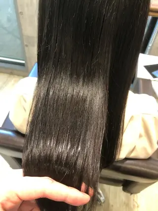 ロング カラー パーマ ヘアアレンジ メンズ キッズ ネイル マツエク・マツパ MODEK's西宮店 マネージャー神道有基のヘアスタイル