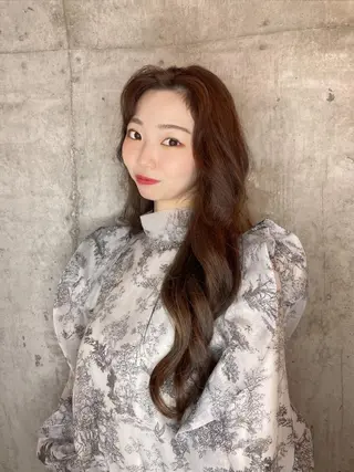 ロング カラー 横浜美容室／暖色系 michika🌹のヘアスタイル