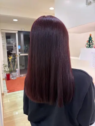 カラー 🫧透明感 カラー/ うる艶髪/🎀みずきのヘアスタイル