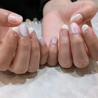 ネイル Risa. h❤︎︎ ˊ˗のネイルデザイン