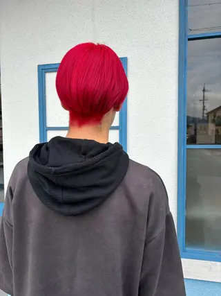 カラー メンズ あきお / ハイトーンの達人のヘアスタイル