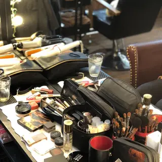 ミディアム カラー パーマ ヘアアレンジ メンズ ネイル マツエク・マツパ premier modelsのヘアスタイル