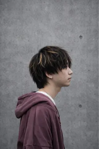 カラー メンズ 三浦 翔太のヘアスタイル