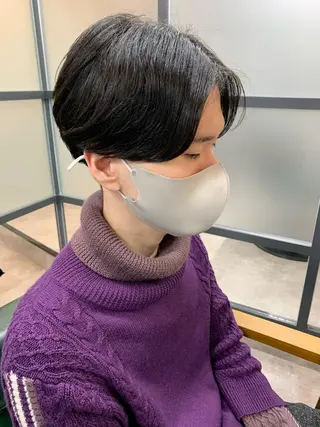 ショート メンズ 【S.BROOM】 店長　西川徹のヘアスタイル