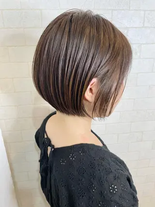 ショート カラー 神野 雅樹のヘアスタイル