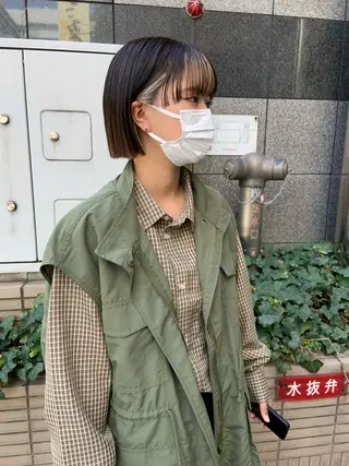 ショート ボブ/髪質改善カラー Natsuのヘアスタイル