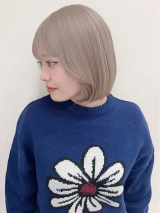 ショート 🎀ハイトーン・ボブ 心斎橋【あやか】🎀のヘアスタイル