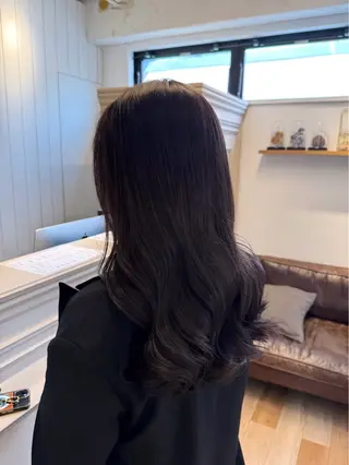 ロング カラー 艶カラー 🤍🫧/makoのヘアスタイル