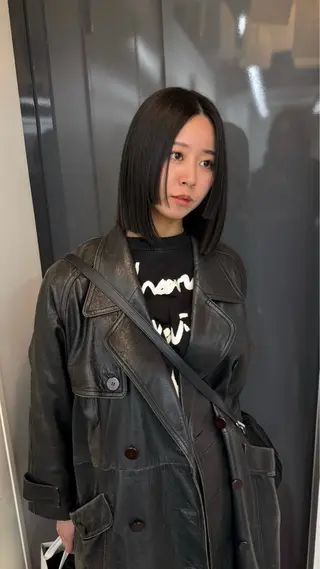 ミディアム レイヤー/ハッシュ カット【春道】のヘアスタイル