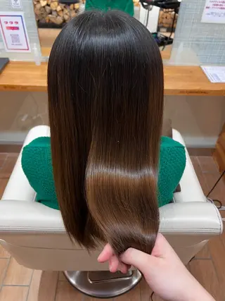 セミロング 🎀渡部 凜花/髪質 改善/艶髪🎀のヘアスタイル