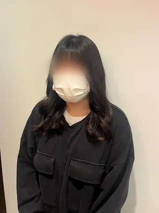 ロング パーマ LENAHC ist アベフミナのヘアスタイル