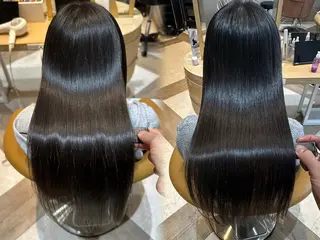 ロング パーマ 髪質改善カラー 縮毛矯正/たくまのヘアスタイル