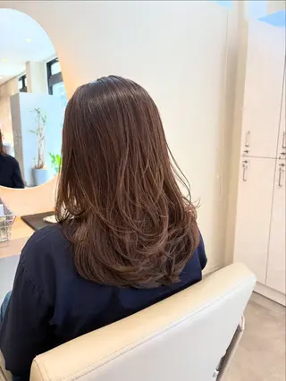 ロング カラー レイヤー/透明感/髪 質改善/メンズ/佐藤のヘアスタイル