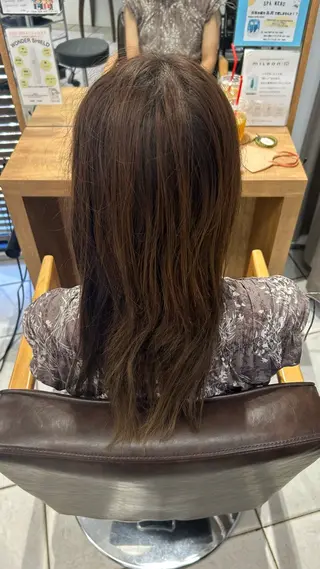 ロング 髪質改善／艶髪／ タカハシ セリナのヘアスタイル