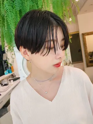 ショート 今だけカット無料✨ 表参道美容師　井出光のヘアスタイル