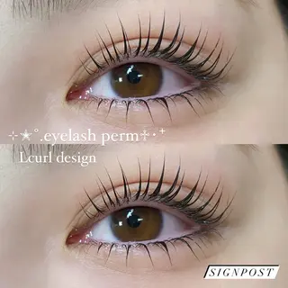 マツエク・マツパ Signpost 井上のマツエク・マツパデザイン