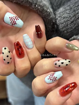ネイル SAKU  nail[サクネイル]所属・SAKU nail 作島茜のネイルデザイン