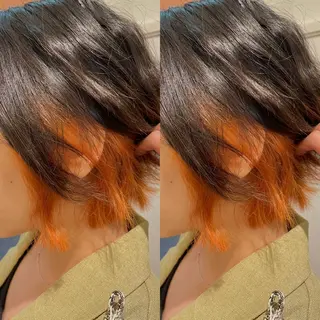 ショート カラー 艶カラー/ハイトーン Anjuのヘアスタイル