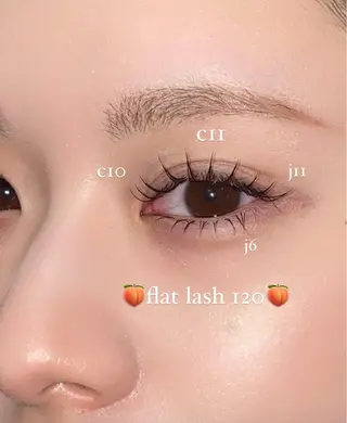 マツエク・マツパ yeon渋谷 REMIのマツエク・マツパデザイン