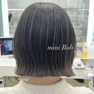 ショート カラー COA GINZA所属・ボブ/前髪/顔周り COAGINZAコモのヘアスタイル