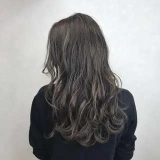 ロング カラー TATSUYA アートディレクターのヘアスタイル