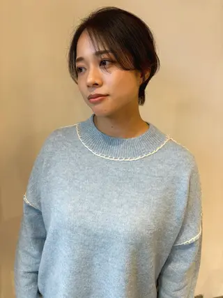 ショート カラー 鈴木 美紅のヘアスタイル