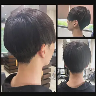 ショート メンズ 中島 剛のヘアスタイル
