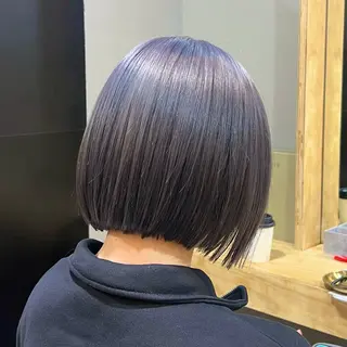 ショート カラー 神戸ボブ✂️ ioe三宮/田 伸佳のヘアスタイル