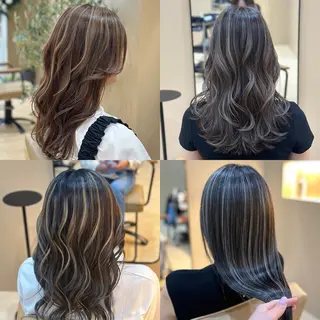 セミロング owl(オウル)所属・owl(オウル) Momoのヘアスタイル