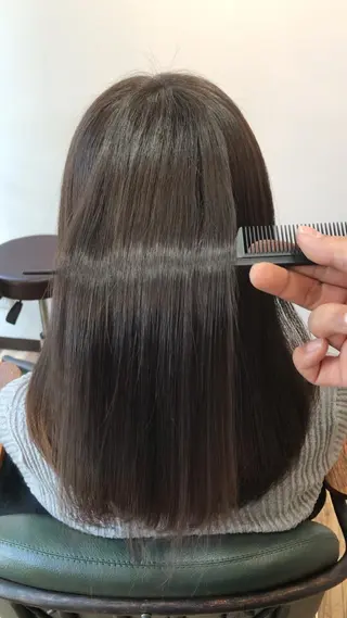 ミディアム Arly所属・MARU🎀髪質改善 ×コテ巻き風パーマのヘアスタイル