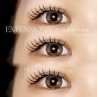 マツエク・マツパ ALTER EYES AKINAのマツエク・マツパデザイン