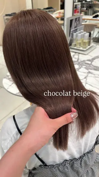 カラー mino🌼🌈 ボブ/透明感カラーのヘアスタイル