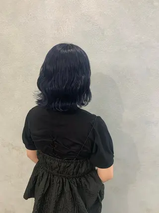 ミディアム カラー kanon hair所属・新木 愛花のヘアスタイル