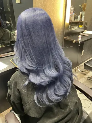 ロング ハイトーン🫧/エク HANSON🌙のヘアスタイル