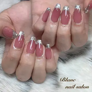 ロング Blanc ブランのネイルデザイン