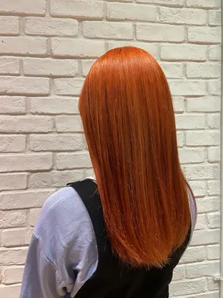 ロング カラー 高松 莉璃のヘアスタイル