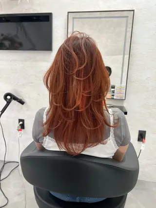 カラー エクステ・レイヤ ーカット/yuunaのヘアスタイル