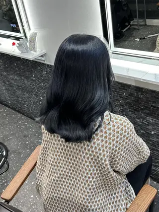 ロング 透明感カラー❄️要 半個室×マンツーマンのヘアスタイル