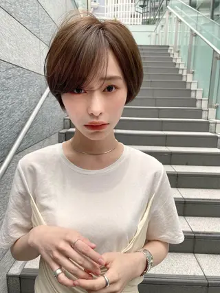 ショート カラー ショート、ボブの達人 東康介✨のヘアスタイル