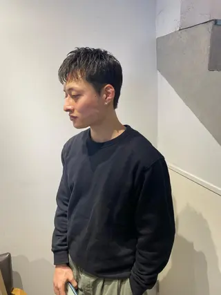 メンズ 新宿【メンズパーマ】 塩澤太一のヘアスタイル