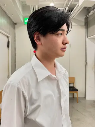 メンズ メンズカット パーマ[佐橋]のヘアスタイル