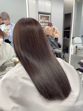 ロング 透明感ミルクティー✨ 西澤 ジュンヤのヘアスタイル