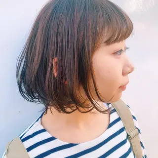 ショート カラー CODE.LINE所属・中川 竜誠のヘアスタイル