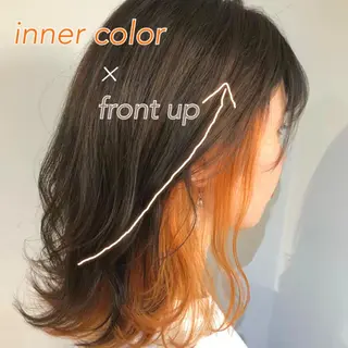 ミディアム カラー scene.所属・TOPstylist ✂️フセケイタ✂️のヘアスタイル